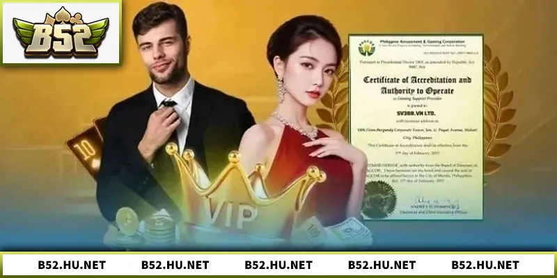 Giấy phép hoạt động chuẩn quốc tế